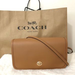 NEW 🤎🧡Coach Penny Crossbody #superlightweight